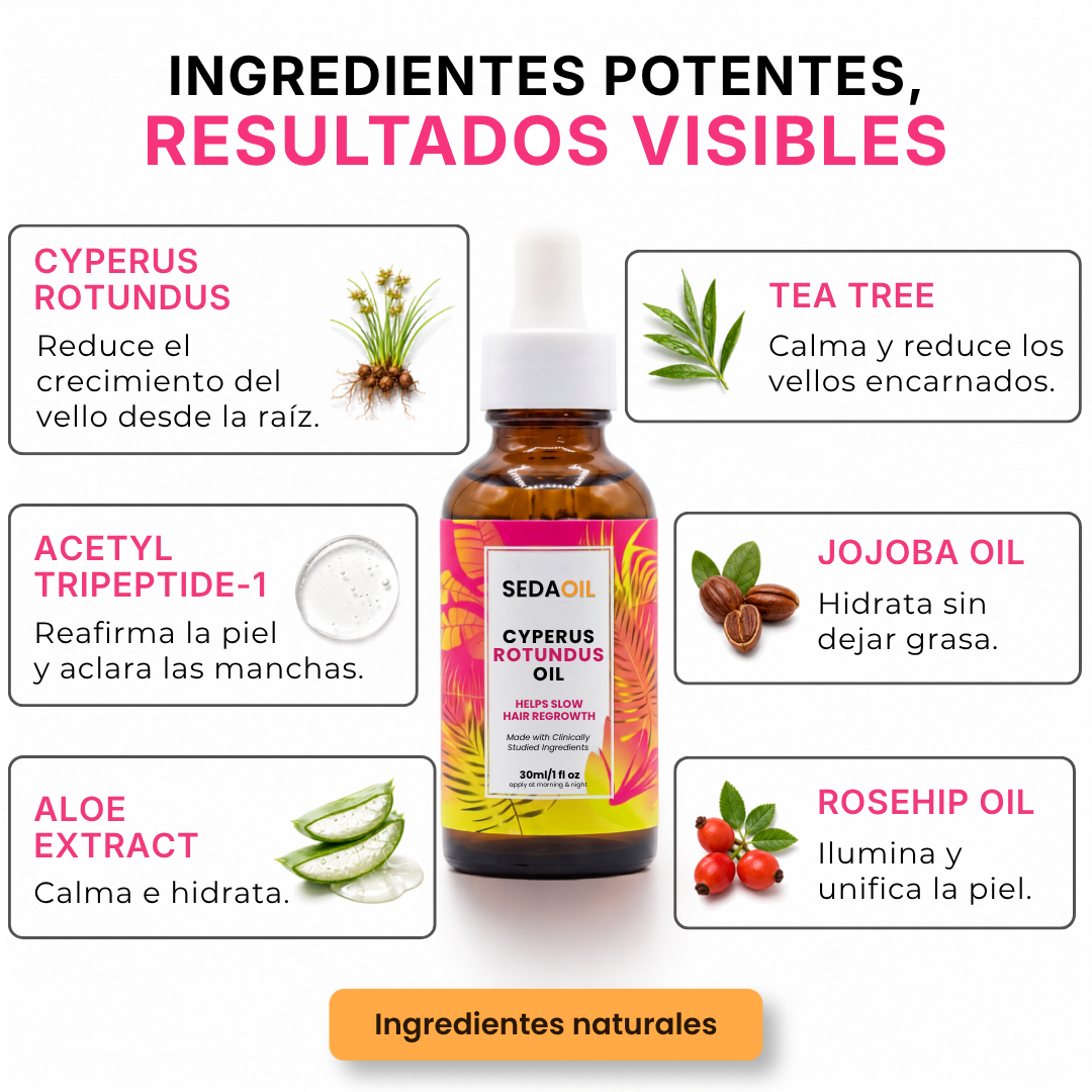 SEDAOIL - Aceite Reductor del Vello