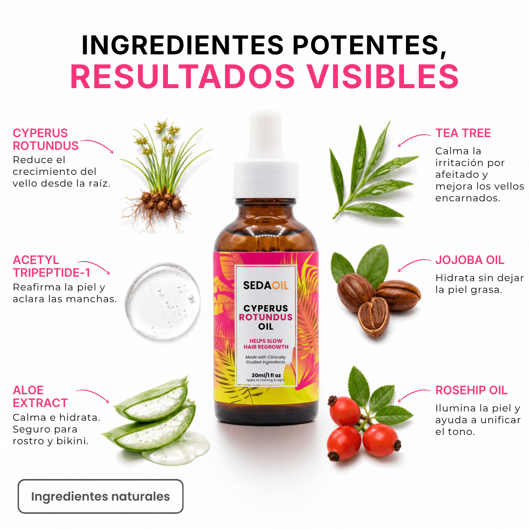 SEDAOIL - Aceite Reductor del Vello