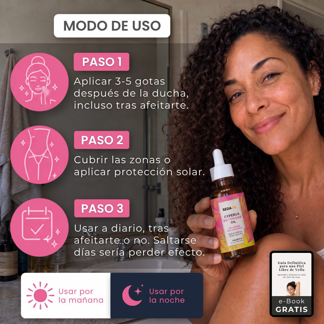 SEDAOIL - Aceite Reductor del Vello